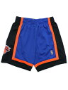 yzMITCHELL & NESS SWINGMAN SHORTS KNICKS 1996-1997ySMSH4315-BLUEz