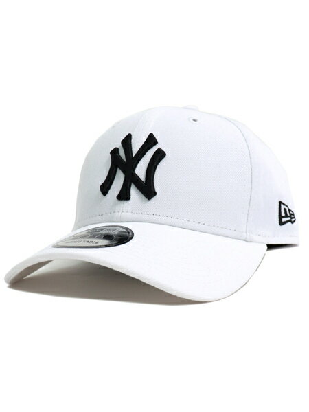 NEW ERA 9FORTY NEW YORK YANKEES WHITE/BLACK【13562119-WHITE】