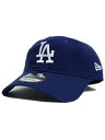NEW ERA 9TWENTY CLOTH STRAP WASHED DODGERS RY/WH【14525136-BLUE】(4)