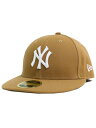 NEW ERA LP 59FIFTY NEW YORK YANKEES WHEAT/WHITE【14524642-WHEAT】