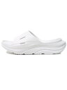 HOKA ORA RECOVERY SLIDE 3 WHITE/WHITE【1135061-WWH-WHITE】