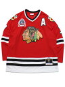 【送料無料】MITCHELL NESS NHL JERSEY BLACKHAWKS 1991 7 C.CHELIOS【RJY75591-RED】