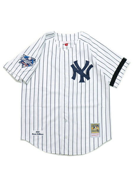 yzMITCHELL & NESS AUTHENTIC JERSEY-YANKEES 00 WILLIAMS #51yAJY1CP19084-WHITEz
