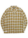 yzSCHOTT OMBRE PLAID L/S SHIRTy782-3120007-060-YELLOWz