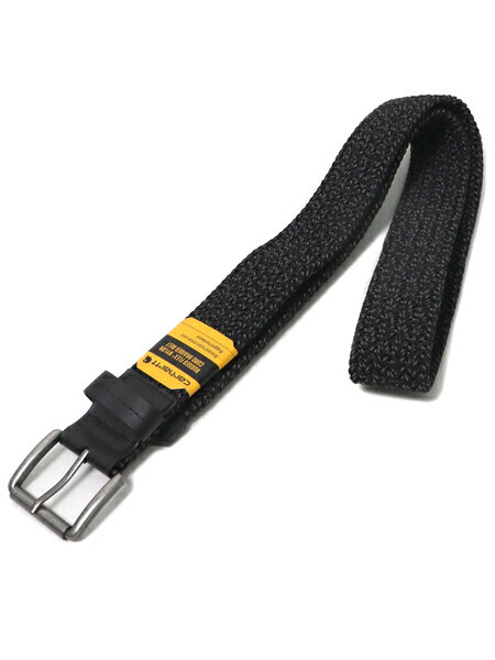 CARHARTT RUGGED.F NYLON BRAID BELT【A0005783BLK-BLACK】