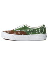 【SALE】VANS AUTHENTIC PEACE PAISLEY UNITY/TRUE WHITE【VN0A5KRDAV0-GREEN】