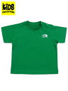 【SALE】【KIDS】THE NORTH FACE BABY S/S HISTORICAL LOGO TEE【NTB32356-PR-KELLY GREEN】