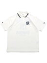 ySALEzNEW ERA S/S OVERSEIZED POLO SHIRT YANKEESy13516807-WHITEz