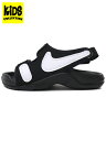 【KIDS】NIKE SUNRAY ADJUST 6 PS BLACK/WHITE【DX5545-002-BLACK】