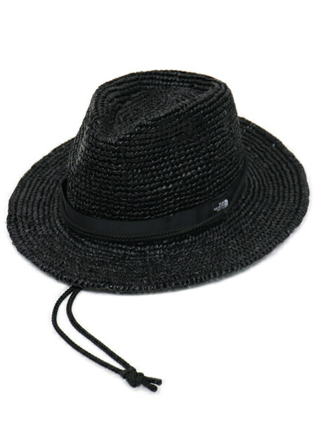 THE NORTH FACE RAFFIA HAT【NN02347-K-BLACK】