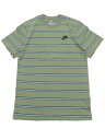 ySALEzNIKE AS M NSW TEE CLUB STRIPE-OIL GREENyDZ2986-386-GREENz