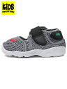 【KIDS】NIKE RIFT 2 TD BOYS COOL GREY/LT CRIMSON【FB5528-001-GREY】