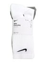 NIKE 3P EVERYDAY CUSHION CREW SOCKS【SX7664-964-MIX】