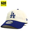 【KIDS】NEW ERA CHILD 9TWENTY 2-TONE DODGERS CHROME/DKRY【13763041-WHITE】