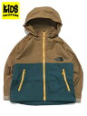 【KIDS】THE NORTH FACE KIDS COMPACT JACKET【NPJ72310-UA-BROWN】