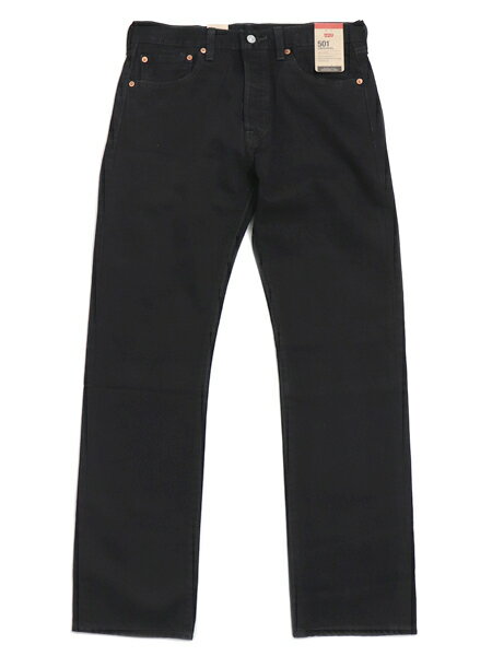 LEVI'S 501 ORIGINAL JEANS-BLACK