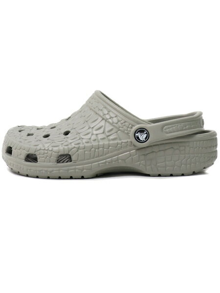 【SALE】crocs CLASSIC CROCSKIN CLOG ELEPHANT【206873-1LM-GREY】