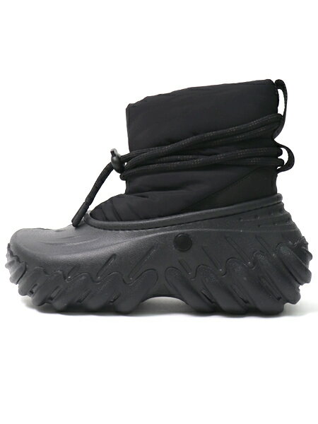 クロックス スノーブーツ メンズ 【送料無料】crocs ECHO BOOT BLACK【208716-001-BLACK】