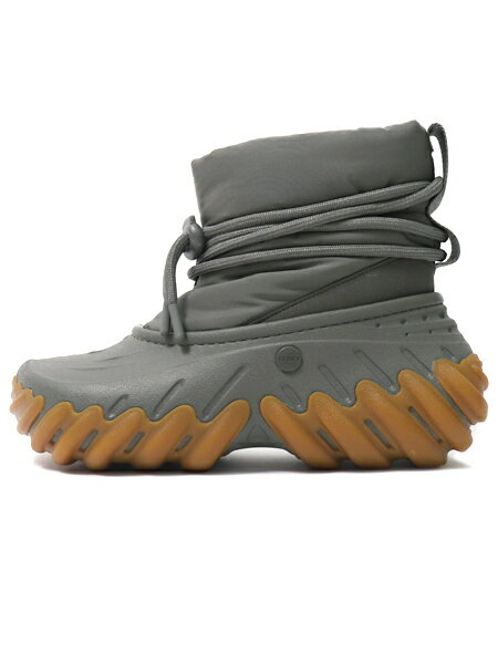 クロックス スノーブーツ メンズ 【送料無料】crocs ECHO BOOT DUSTY OLIVE【208716-3J5-OLIVE】