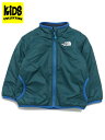 【送料無料】【KIDS】THE NORTH FACE BABY REVERSIBLE COZY JACKET【NYB82344-AE-GREEN】