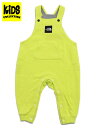 【KIDS】THE NORTH FACE BABY SWEAT LOGO OVERALL【NBB82360-SS-YELLOW】