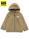 【SALE】【KIDS】THE NORTH FACE BABY SHERPA FLEECE HOODIE【NAB72307-KT-TAN】