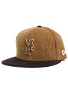 NEW ERA 59FIFTY 8W CORDUROY METS CAMEL/BROWNy13751139-CAMELz