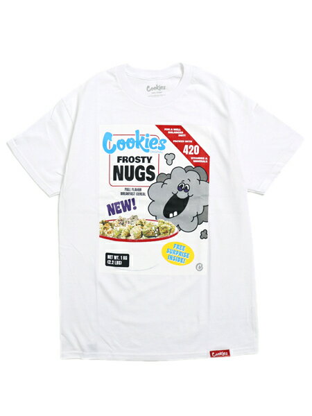 COOKIES CLOTHING FROSTY NUGS TEE【CM233TSP50-WHT-WHITE】