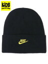 【SALE】【KIDS】NIKE YTH PEAK REVERSIBLE TC SMILEY BEANIE【FB6493-010-BLACK】