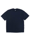 LOS ANGELES APPAREL 6.5oz GARMENT DYED CREW TEE-NAVYy1801GD-NVY-NAVYz