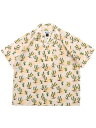 ySALEzMANASTASH ALOHA SHIRTS CACTUSy792-3123012-040-BEIGEz