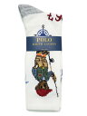 POLO RALPH LAUREN KEY WEST BEAR SOCKS【889428-OFFWH-WHITE】