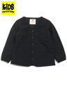 【SALE】【KIDS】SNOW PEAK KIDS FLEXIBLE INSULATED CARDIGAN BLACK【SW-23AK001-BK-BLACK...