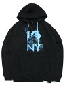 【SALE】【送料無料】COOKIES CLOTHING ICNY PULLOVER HOODIE【CM233HFP07-BLK-BLACK】