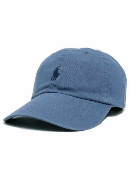 POLO RALPH LAUREN CLASSIC SPORT CAP CARSON BLUE【710548524003-D-BLUE】