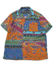 SALE̵ۡPOLO RALPH LAUREN CLASSIC F PROVENCAL MEDALLION CAMP SHIRT710899560001-D-MULTI COLOR