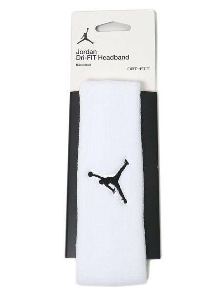 NIKE JORDAN JUMPMAN HEADBAND-WHITE/BLACK【JD2018-101-WHITE】