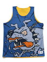 【SALE】HUF HALF COURT REVERSIBLE JERSEY BLUE/YELLOW【KN00444-BLY-BLUE】