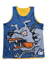 ySALEzHUF HALF COURT REVERSIBLE JERSEY BLUE/YELLOWyKN00444-BLY-BLUEz