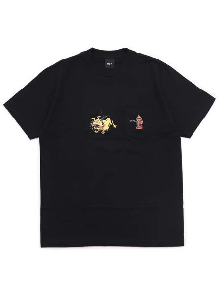 HUF JUNKYARD DOG POCKET TEE