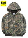 【送料無料】【KIDS】CARHARTT KIDS CAMO ACTIVE JAC FLANNEL QUILT LINED【CP8529-MOK-MOSSY OAK】