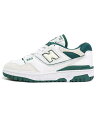 yzNEW BALANCE BB550 STA WIDTH/D WHITE/GREENyBB550STA-WHITEz