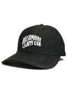 BILLIONAIRE BOYS CLUB DENIM CAP ARCH LOGOyBBCJP233H002-BK-BLACKz