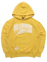 BILLIONAIRE BOYS CLUB CHENILLE LOGO COTTON HOODIE YELLOW