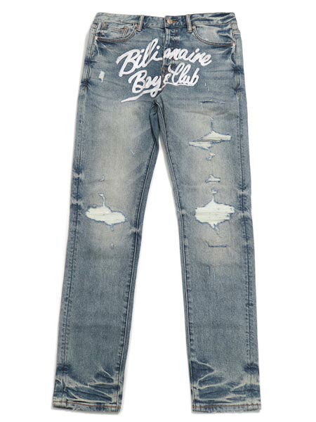 【送料無料】BILLIONAIRE BOYS CLUB BB SCRIPT STRETCH DENIM GAMMA RAY【831-7106-GMR-BLUE】