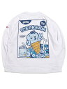 ICECREAM COTTON L/S TEE PACKAGE 2 WHITEyICJP235T003-WH-WHITEz