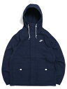 yzNIKE CLUB BOWLINE JACKET-MIDNIGHT NAVYyFN3109-410-NAVYz