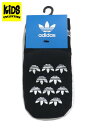 ADIDAS KIDS ANTI-SLIP SOCKS 2P-BLACK/WHITE