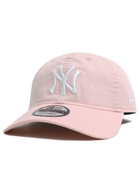 楽天FIVE STAR DSNEW ERA 9TWENTY CLOTH STRAP WASHED YANKEES PK/WH【60546695-PINK】