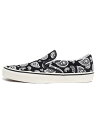 VANS CLASSIC SLIP-ON PAISLEY BLACKyVN0009Q7BMA-BLACKz